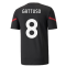 2021-2022 AC Milan Pre-Match Jersey (Black) (GATTUSO 8)