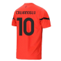 2021-2022 AC Milan Pre-Match Jersey (Red) (CALHANOGLU 10)