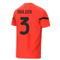 2021-2022 AC Milan Pre-Match Jersey (Red) (MALDINI 3)