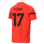 2021-2022 AC Milan Pre-Match Jersey (Red) (R LEAO 17)