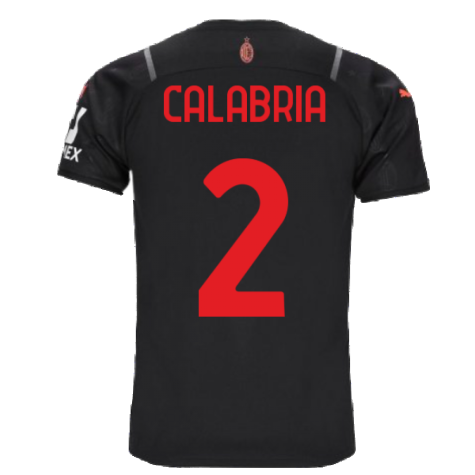 2021-2022 AC Milan Third Shirt (CALABRIA 2)