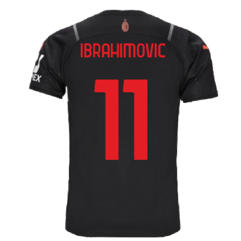 2021-2022 AC Milan Third Shirt (IBRAHIMOVIC 11)