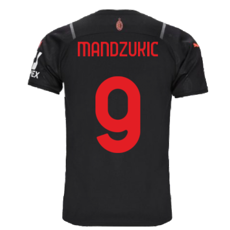 2021-2022 AC Milan Third Shirt (MANDZUKIC 9)