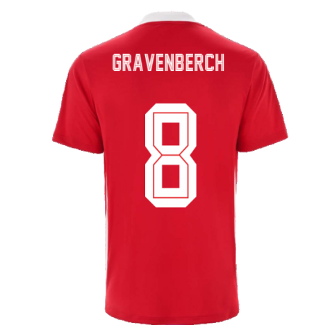 2021-2022 Ajax Training Jersey (Red) (GRAVENBERCH 8)