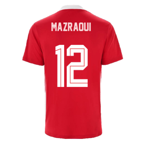 2021-2022 Ajax Training Jersey (Red) (MAZRAOUI 12)