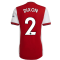 2021-2022 Arsenal Authentic Home Shirt (DIXON 2)