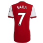 2021-2022 Arsenal Authentic Home Shirt (SAKA 7)