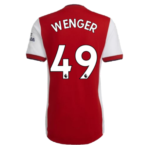 2021-2022 Arsenal Authentic Home Shirt (WENGER 49)
