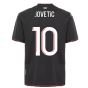 2021-2022 AS Monaco Away Shirt (JOVETIC 10)