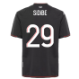 2021-2022 AS Monaco Away Shirt (SIDIBE 29)