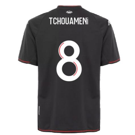 2021-2022 AS Monaco Away Shirt (TCHOUAMENI 8)