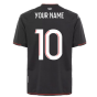 2021-2022 AS Monaco Away Shirt (Your Name)