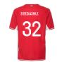 2021-2022 AS Monaco Home Shirt (B BEDIASHILE 32)