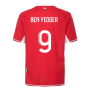 2021-2022 AS Monaco Home Shirt (BEN YEDDER 9)