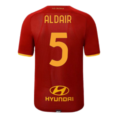 2021-2022 AS Roma Home Shirt (ALDAIR 5)