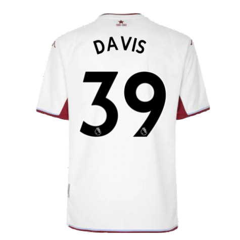 2021-2022 Aston Villa Away Shirt (DAVIS 39)