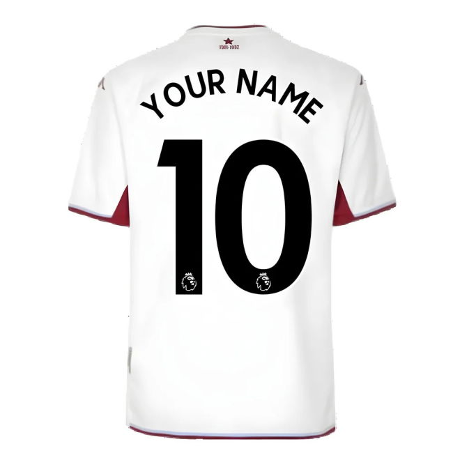 2021-2022 Aston Villa Away Shirt (Your Name)