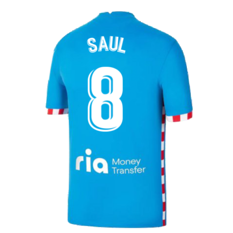 2021-2022 Atletico Madrid 3rd Shirt (SAUL 8)