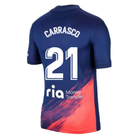 2021-2022 Atletico Madrid Away Shirt (CARRASCO 21)