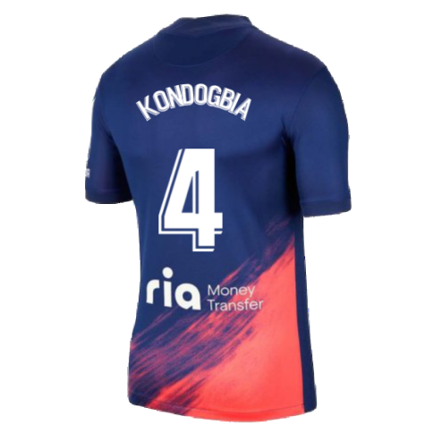 2021-2022 Atletico Madrid Away Shirt (KONDOGBIA 4)