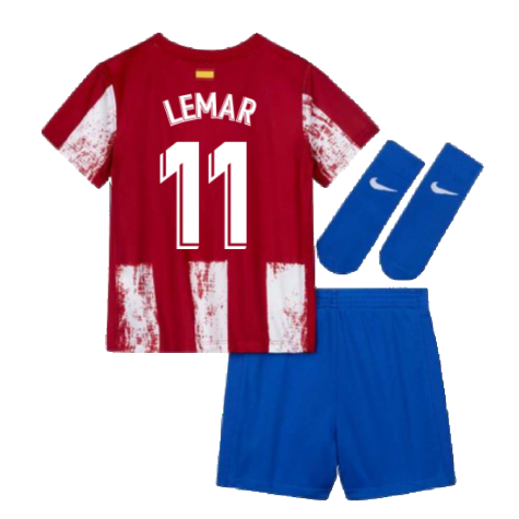 2021-2022 Atletico Madrid Infants Kit (LEMAR 11)