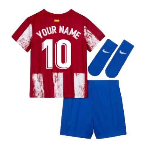 2021-2022 Atletico Madrid Infants Kit (Your Name)