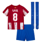 2021-2022 Atletico Madrid Little Boys Home Shirt (SAUL 8)