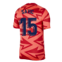 2021-2022 Atletico Madrid Pre-Match Training Shirt (Red) - Kids (SAVIC 15)