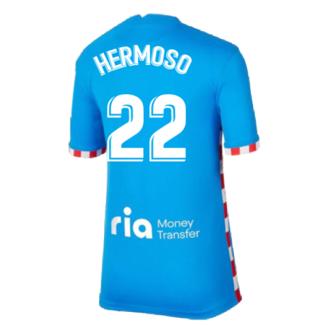 2021-2022 Atletico Madrid Third Shirt (Kids) (HERMOSO 22)