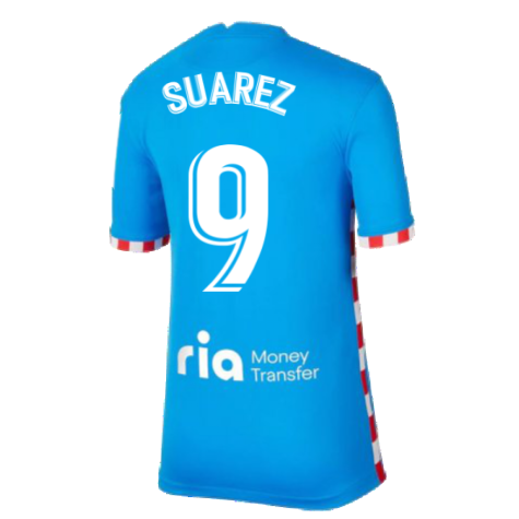2021-2022 Atletico Madrid Third Shirt (Kids) (SUAREZ 9)