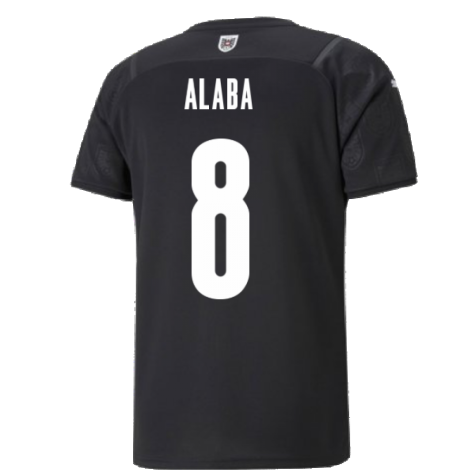 2021-2022 Austria Away Shirt (ALABA 8)