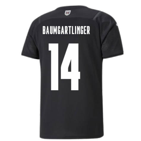 2021-2022 Austria Away Shirt (Kids) (BAUMGARTLINGER 14)