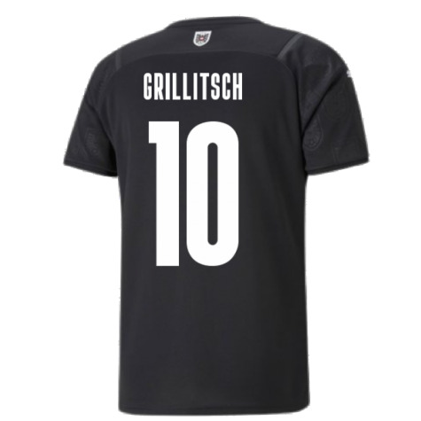 2021-2022 Austria Away Shirt (Kids) (GRILLITSCH 10)