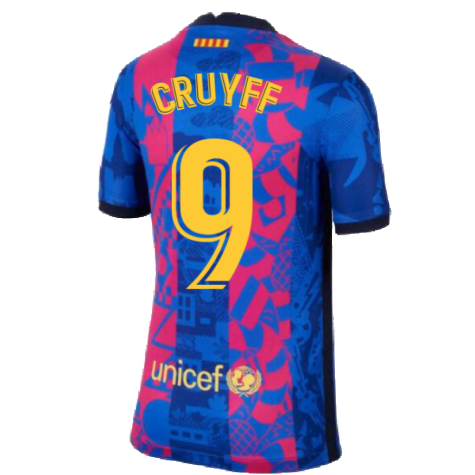 2021-2022 Barcelona 3rd Shirt (Kids) (CRUYFF 9)