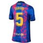 2021-2022 Barcelona 3rd Shirt (Kids) (SERGIO 5)