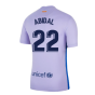 2021-2022 Barcelona Away Shirt (Kids) (ABIDAL 22)