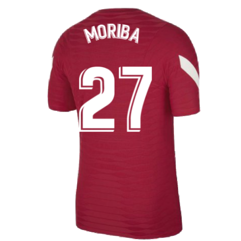 2021-2022 Barcelona Elite Training Shirt (Red) (MORIBA 27)