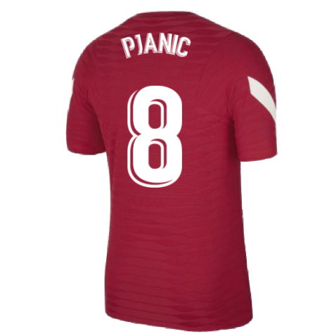 2021-2022 Barcelona Elite Training Shirt (Red) (PJANIC 8)