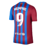 2021-2022 Barcelona Home Shirt (MEMPHIS 9)
