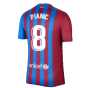 2021-2022 Barcelona Home Shirt (PJANIC 8)