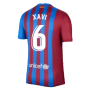 2021-2022 Barcelona Home Shirt (XAVI 6)