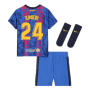 2021-2022 Barcelona Infants 3rd Kit (JUNIOR 24)