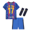 2021-2022 Barcelona Infants 3rd Kit (L DE JONG 17)