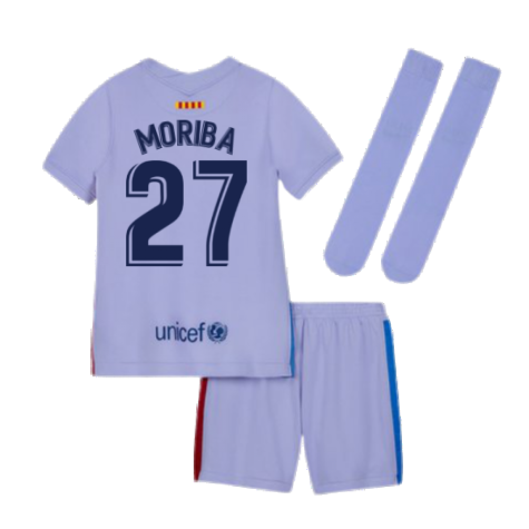 2021-2022 Barcelona Infants Away Kit (MORIBA 27)