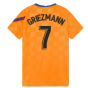 2021-2022 Barcelona Pre-Match Jersey (Orange) (GRIEZMANN 7)