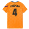 2021-2022 Barcelona Pre-Match Jersey (Orange) (KOEMAN 4)
