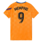 2021-2022 Barcelona Pre-Match Jersey (Orange) (MEMPHIS 9)