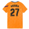 2021-2022 Barcelona Pre-Match Jersey (Orange) (MORIBA 27)