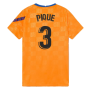 2021-2022 Barcelona Pre-Match Jersey (Orange) (PIQUE 3)