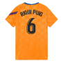 2021-2022 Barcelona Pre-Match Jersey (Orange) (RIQUI PUIG 6)